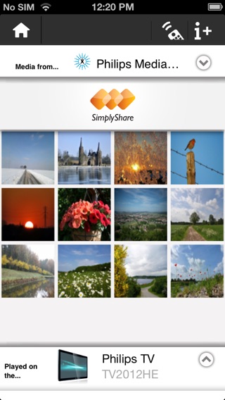 Captura de pantalla del iPhone 3