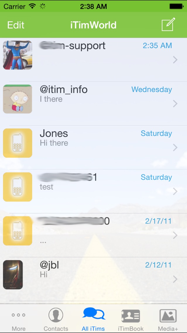 Itim Text Mms Messenger review screenshots