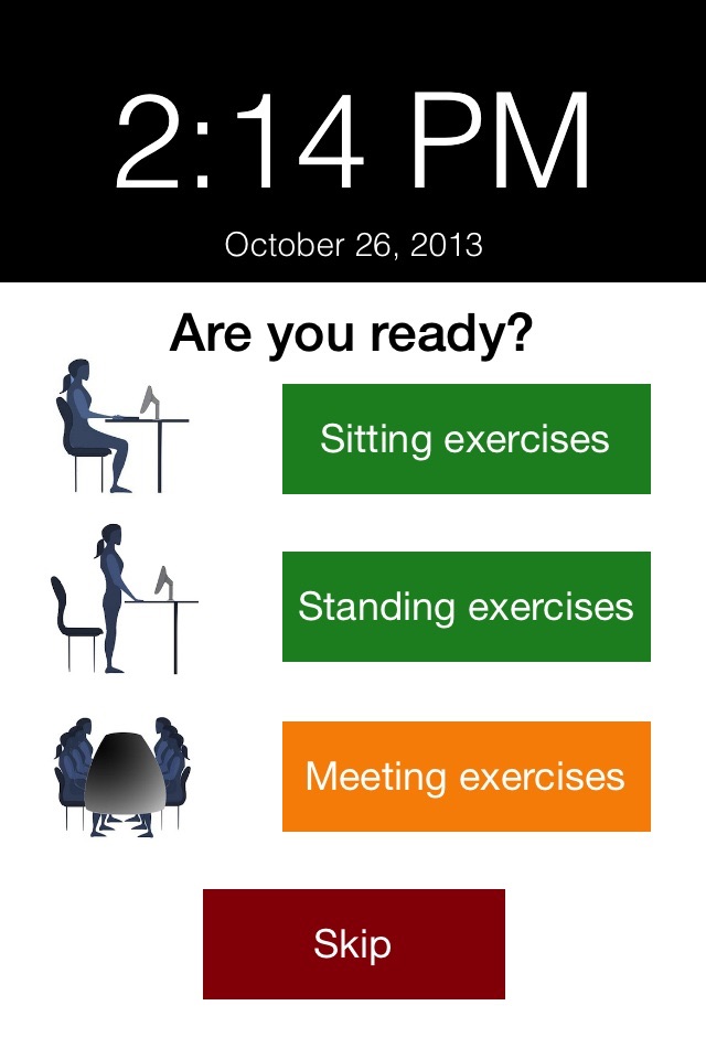 1 Minute Desk Workout By Simarim But You Can 39 T Exploit That Calorie Burning Potential If Re Always Sitting Less And Increasing Incidental Activity Add Up To Hundreds Of