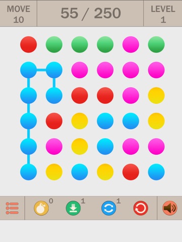 Collect Points Line ~ Логическая игра головоломка на iPad