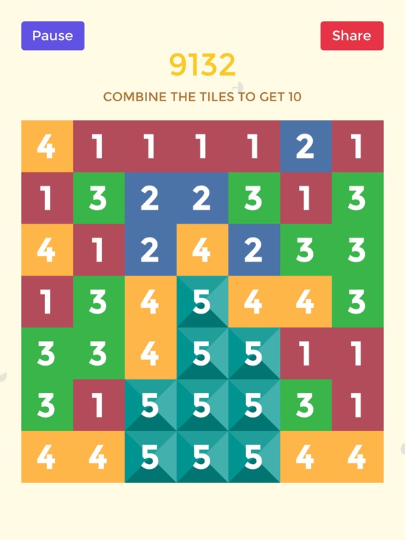 Screenshots of Can you get 10 - 10/10 Number Game The Last Hocus for iPad