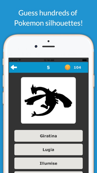 Screenshots of Monster Trivia Quiz - Pokemon Fan Edition for iPhone