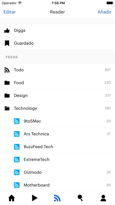 Captura de pantalla del iPhone 4