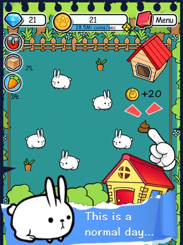 Rabbit Evolution | Tap Coins of the Crazy Mutant Poop Clicker Game на iPad