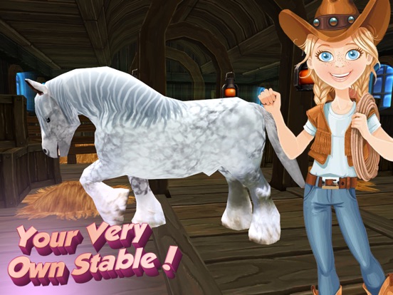 Screenshots of Horse Quest Online 3D Simulator - My Multiplayer Pony Adventure for iPad