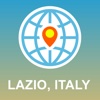 Lazio, Italy Map - Offline Map, POI, GPS, Directions italy map 