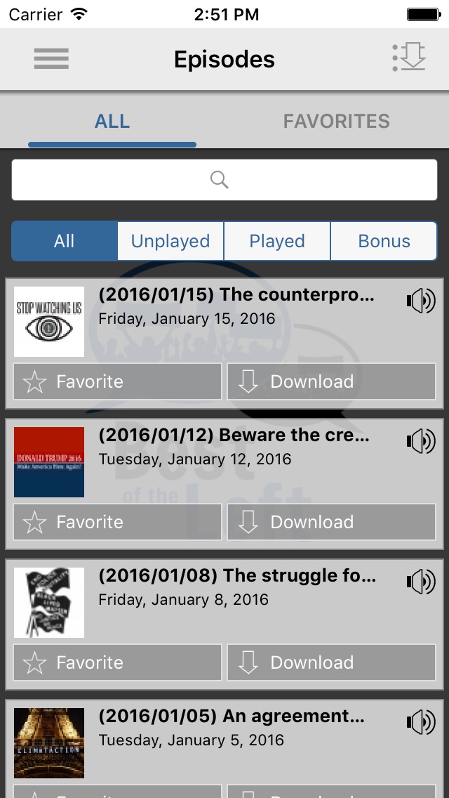 Best Of The Left App review screenshots