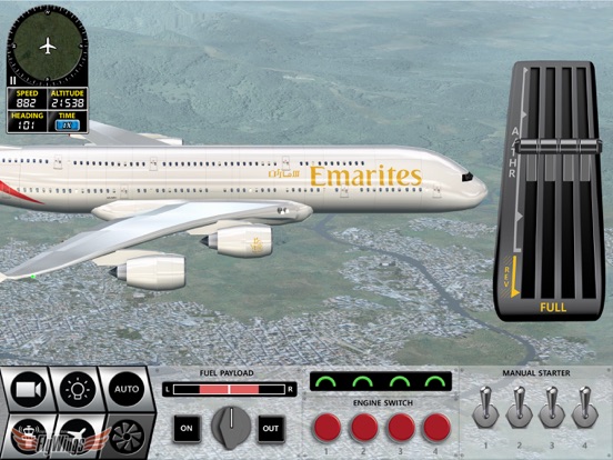 Flight Simulator FlyWings Online 2016 HD для iPad