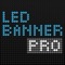 LED Banner Pro FREE - The free dot-matrix marquee text display app