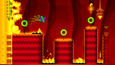 Screenshots of Geometry Dash Meltdown for iPhone