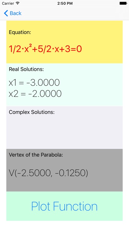 Parabolic Equation Solver Jennarocca Parabola Quadratic And Biquadratic Equation Solver Real