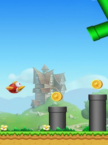 Screenshots of Super Bird Adventure: Run and Jump Flappy Free Games for Kids by Top Fun 2 for iPad