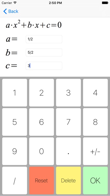 Parabola Quadratic And Biquadratic Equation Solver Real Parabola Quadratic And Biquadratic Equation Solver Real Complex Solutions