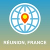 Reunion, France Map - Offline Map, POI, GPS, Directions map of southeastern france 