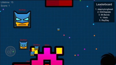Screenshots of Justice Geometry Squad - Meltdown Heroes Dash for iPhone