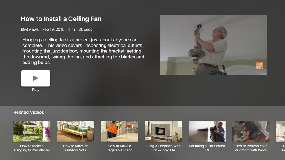 Home depot projects on tv Home depot projects on tv