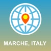Marche, Italy Map - Offline Map, POI, GPS, Directions friuli italy map 