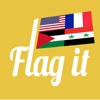 Flag it - Profile picture mix, flag your photo to show solidarity with any country around the world brunei flag 