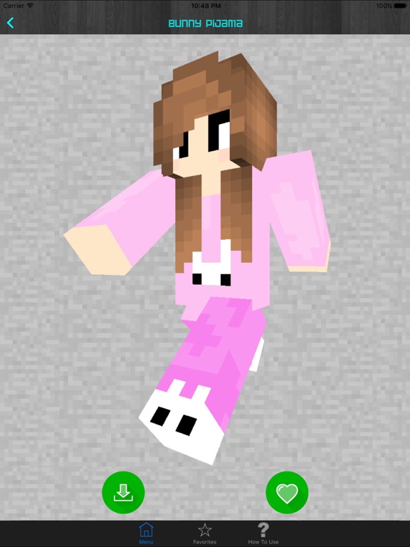 Screenshots of Girl Skins for Minecraft PE (Pocket Edition) - Best Free Skins App for MCPE. for iPad
