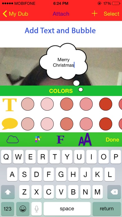 Screenshots of Christmas Dubs - Dub video maker with your favorite sound for Xmas and Happy New Year for iPhone