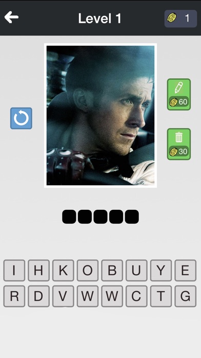 Screenshots of Movie Quiz - Cinema, guess what is the movie! for iPhone