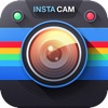 InstaCam-圖片編輯器,頭像幀,圖像效果編輯,應用為Flickr,Instagram的,的tumblr,歷史Vkontakte,Twitter的分擔