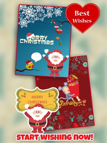 クリスマスグリーティングカードメーカー - 無料グリーティングカードのおすすめ画像5