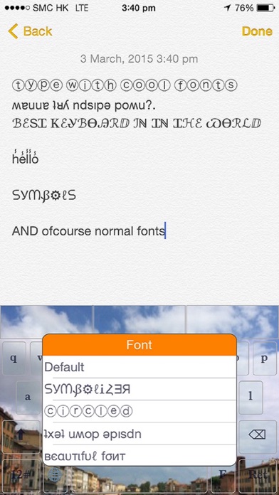 キーボードデザイナー-キーボードとフォント... screenshot1