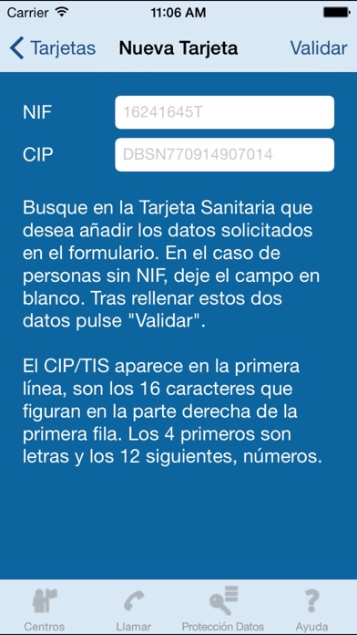 Captura de pantalla del iPhone 1