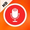 音声認識装置 HD : このディクテーションアプリを使って自分の声を文字に起こしましょう。