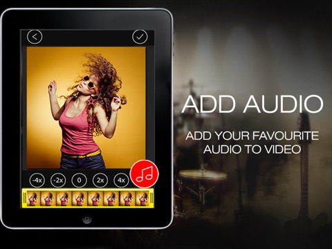 Screenshots of SpeedPro - Make Slow and fast motion video for iPad