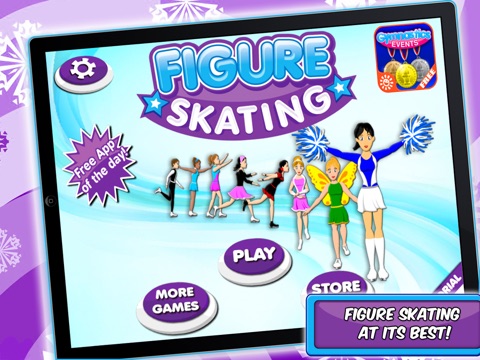 Figure Skating Game - Play Free Fun Ice Skate & Dance Girl Sports Gamesのおすすめ画像1