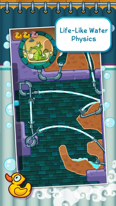 Screenshots of Where's My Water? for iPhone