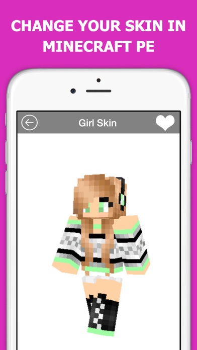 Screenshots of Best Girl Skins for Minecraft PE Free for iPhone