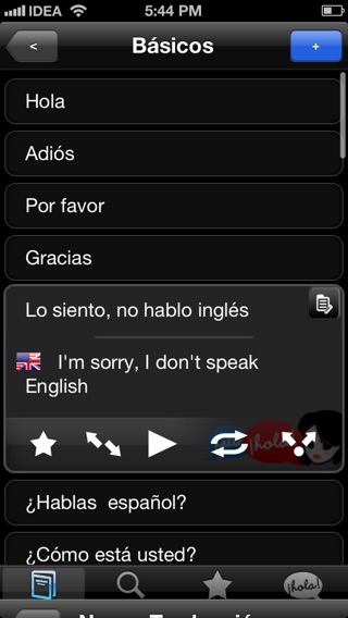 Captura de pantalla del iPhone 2
