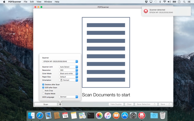 Pdf scanner hp