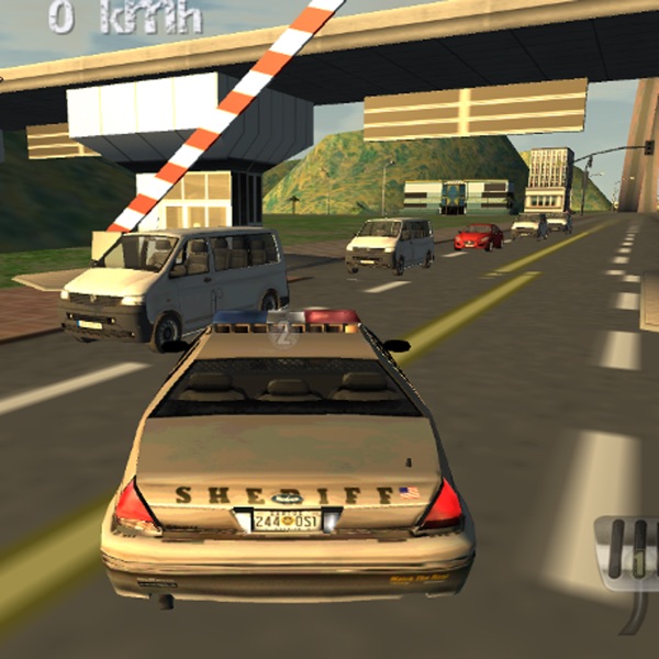 police car driving simulator games