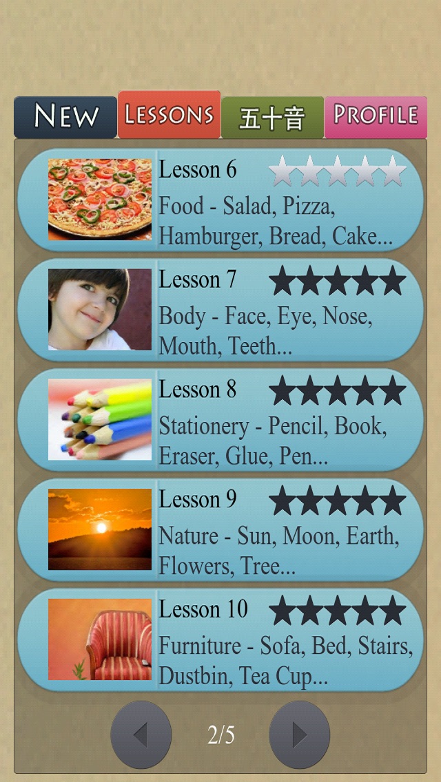 Screenshots of Learn Japanese Easily for iPhone