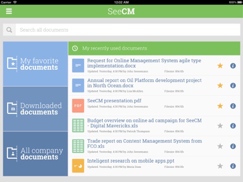 Screenshot of SeeCM
