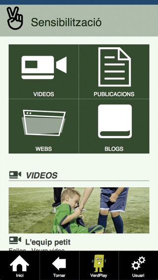 Captura de pantalla del iPhone 3