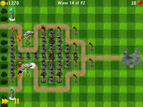 Screenshots of Zombie Tower Shooting Defense Free - by Top Free Games for iPad