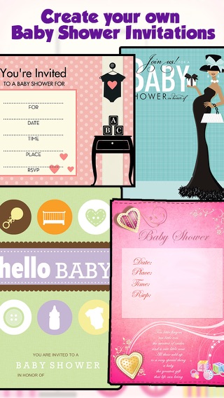 baby shower cards invitations