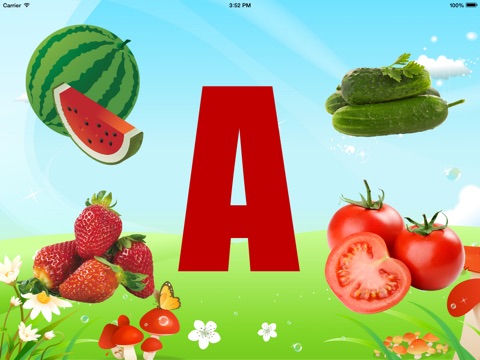 Вкусная Азбука - обучающее приложение для детей для iPad