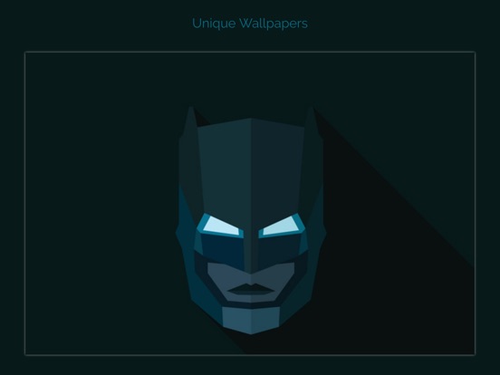 Screenshots of Unique Wallpapers for Batman Free HD with Emoji Stickers, Filters and Fan Art for iPad