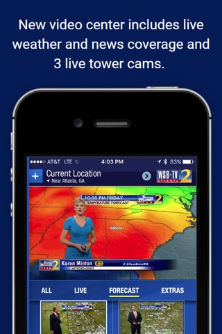 WSB-TV Weather screenshot