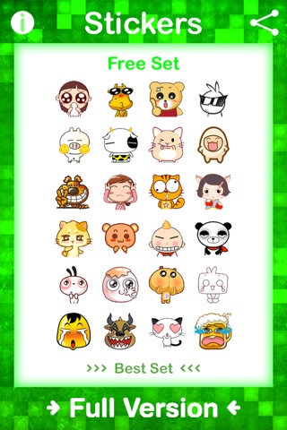 Download Stickers Free for WhatsApp, Telegram, Kik, GroupMe, Viber,  Snapchat, Facebook Messenger, VK, Tumblr, Instagram & WeChat - Emoji & Gif Animated  Sticker app for iPhone and iPad
