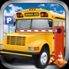 Driving School Bus Parking 2016 - Real Driving Test Career Simulator Game virtual driving simulator 