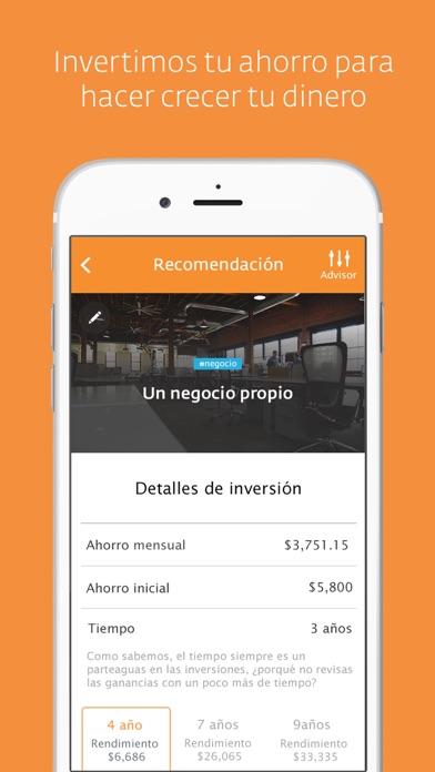 Captura de pantalla del iPhone 2