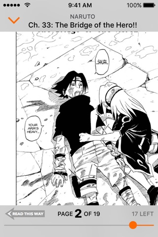 Official Naruto Manga - Free Chapters Every Day! screenshot