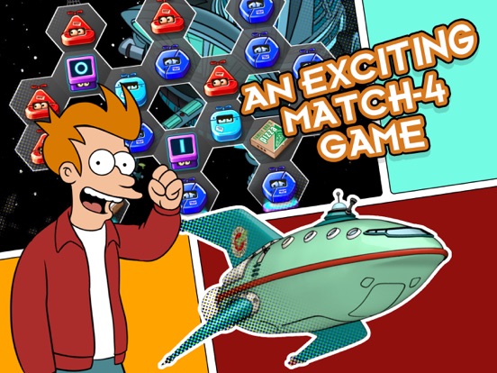 Screenshots of Futurama: Game of Drones for iPad